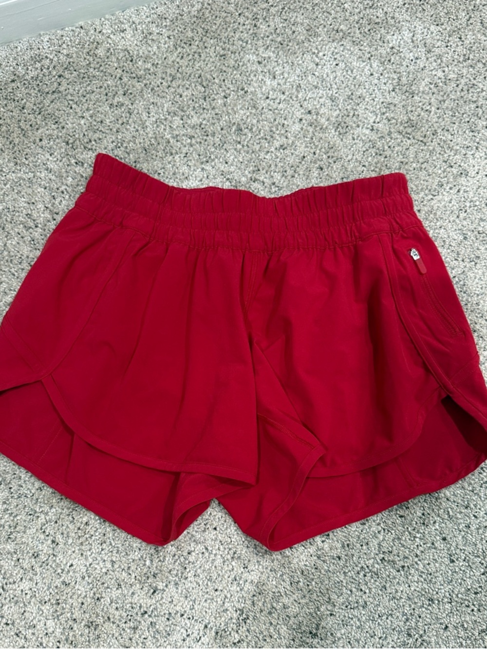LULULEMON Women’s Red Athletic Running Shorts